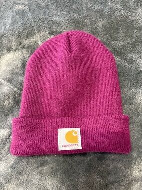 Carhartt toddler Fuchsia-purple Knit Beanie